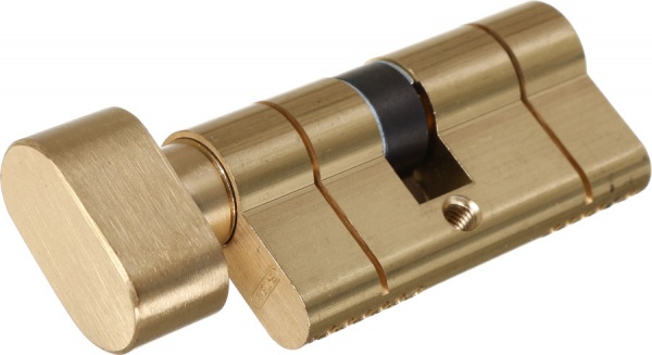 Цилиндр Abus KD6PS 35x30 ключ-вороток 65 мм матовая латунь