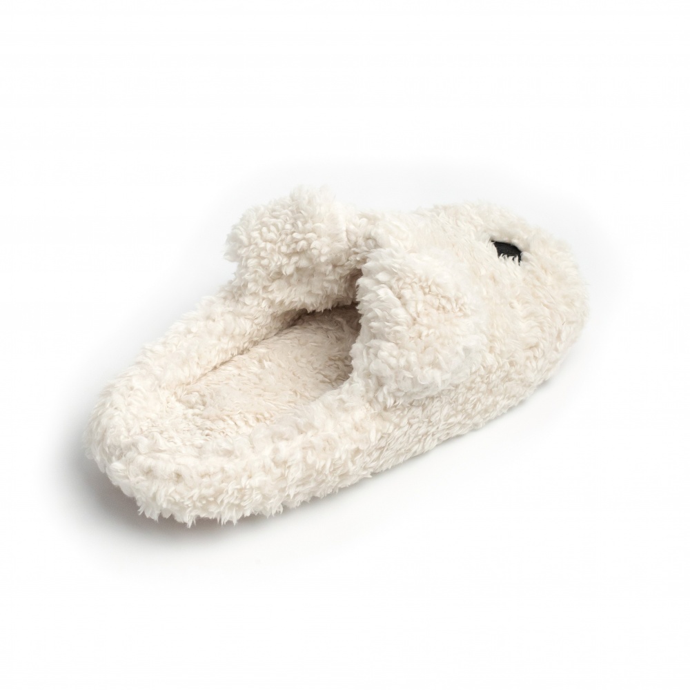 Тапки домашние Twins Animals bear 15491 р.40 белый