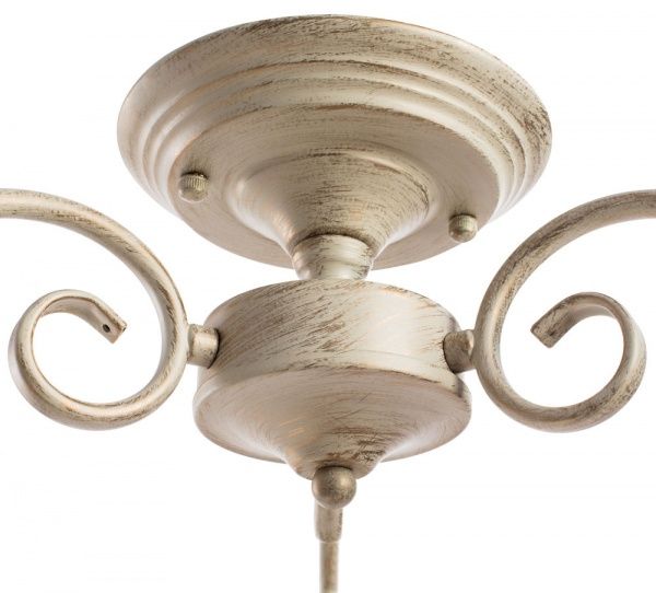 Люстра потолочная Arte Lamp Lanterna A4579PL-3WG 3x60 Вт E27 бело-золотистый 