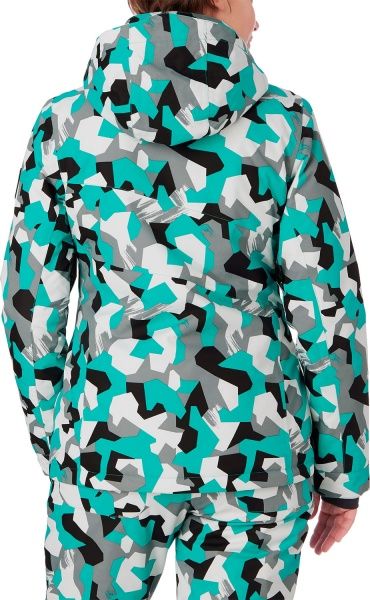 Куртка McKinley Gisela wms 408184-901915 42 чорно-м'ятний