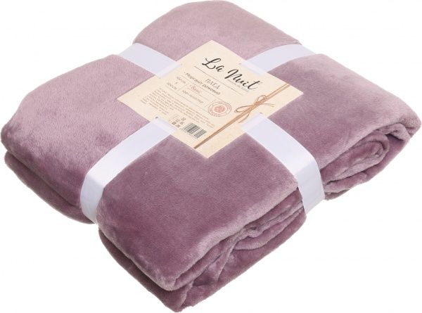 Плед Морганіт 160x200 см рожевий La Nuit