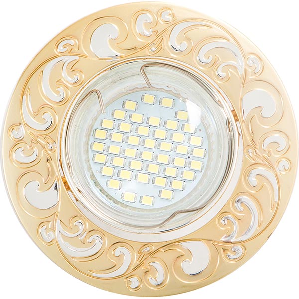 Світильник Feron DL2005 G5.3 перлинне золото