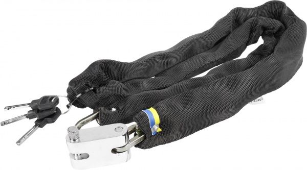 Цепь противоугонная Gartex (велозамок) Z1-1200-001 