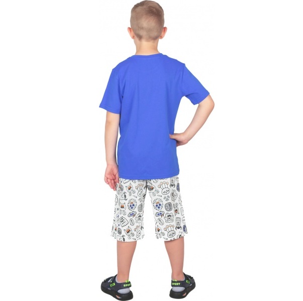 Комплект для хлопчиків Roksana р.140–146 синій №0014/12036 