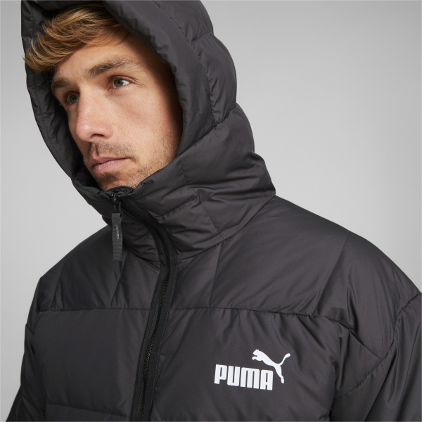 Пуховик Puma PROTECTIVE HOODED DOWN COAT 84931501 р.XL черный