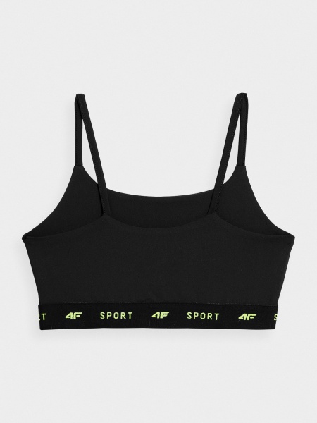 Бра 4F SPORT BRA F038 4FJSS23USBAF038-20S р.146/152 чорний