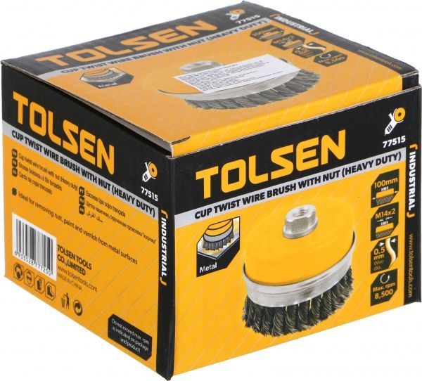 Щітка Кругла з кільцем Tolsen 77515