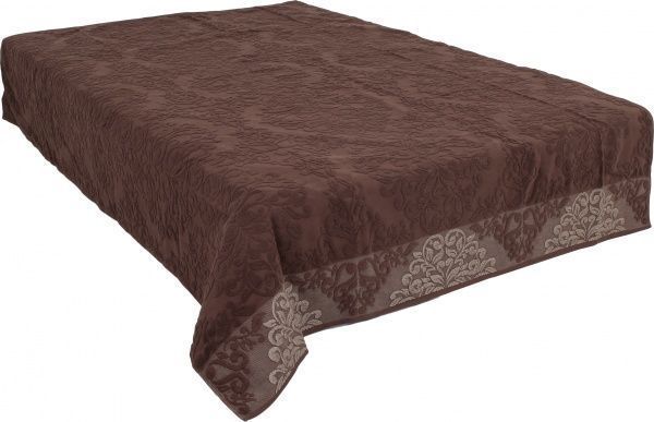 Простынь махровое Ottoman 160x220 см темно-коричневый Karna 