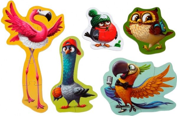 Іграшка-пазл Левеня Пташки