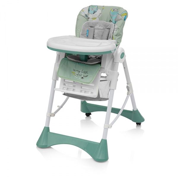 Стульчик для кормления Baby Design Pepe New 04 Green 292026 — фото 1