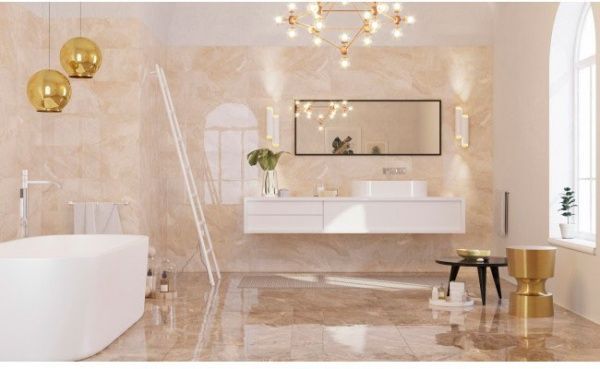 Плитка Golden Tile Meloren бежевий 551500 59,5x59,5 