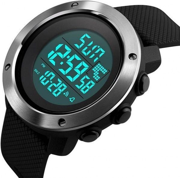 Наручний годинник Skmei 1267 Black Big Size BOX (1267BOXBKBS)