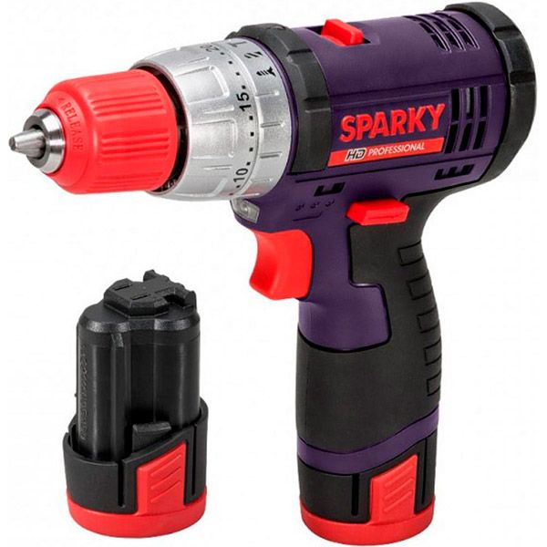 Шуруповерт акумуляторний Sparky BUR2 12Li-C