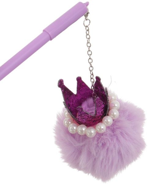 Ручка гелевая фиолетовая Корона 