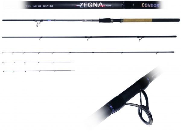 Фидерное удилище Condor 360 см Zegna FEEDER тест 120 г