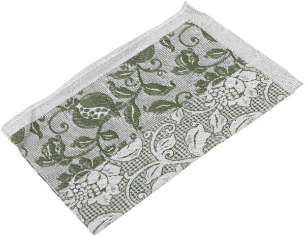 Рушник гранаде 49x70 см Білоруський льон темно-зелений 