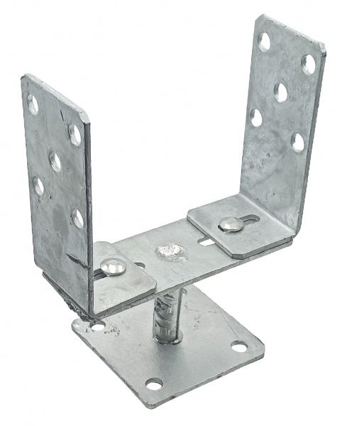 Опора колони U-подібна 0-200x136x4,0 мм 1 шт. 