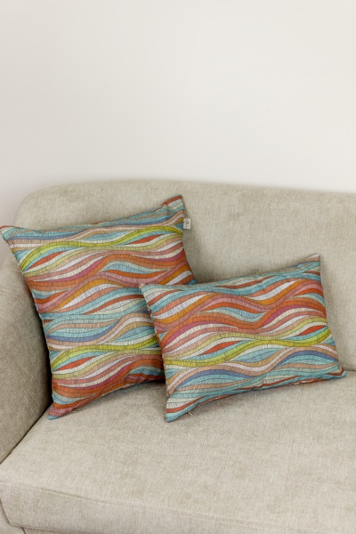 Подушка декоративна AWAY ABOUT 45x45 см різнокольоровий Прованс 