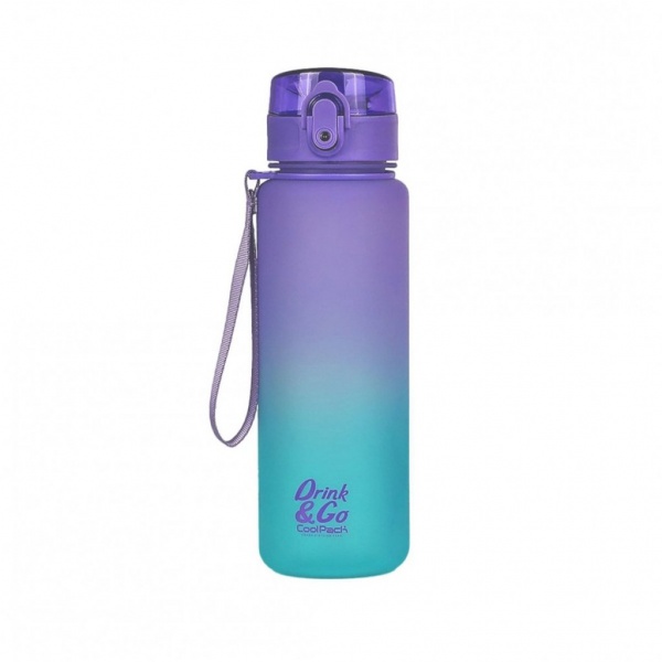 Пляшка для води CoolPack Brisk Strawberry 04163CP 600 мл фіолетовий