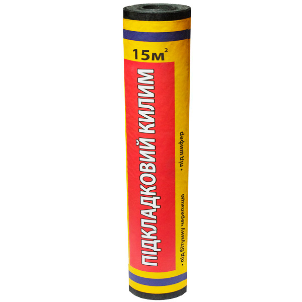 Подкладочный ковёр ОРЕОЛ для битумной черепицы 1 мм 15 кв.м