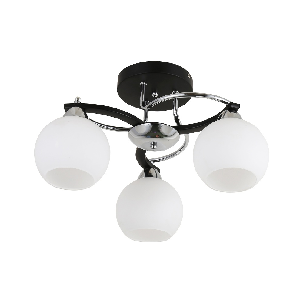 Люстра Miorro Vanessa 3x40 Вт E27 черный хром 51-311-164