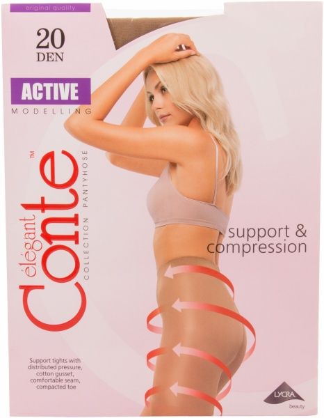 Колготки Conte ACTIVE 20 den natural р. 3 бежевый 