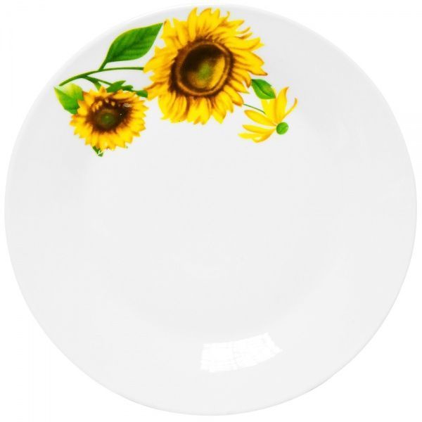 Тарелка десертная Подсолнух 23 см 21-206-031 Оселя
