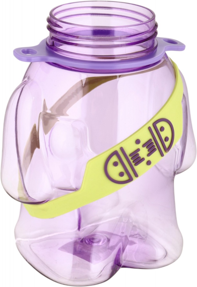 Пляшка для води SELIYA 700 мл з соломинкою колір в асортименті