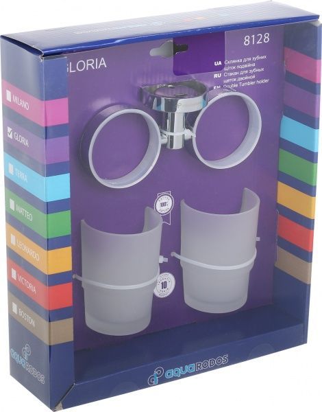 Стакан для зубных щеток Gloria АР0002603