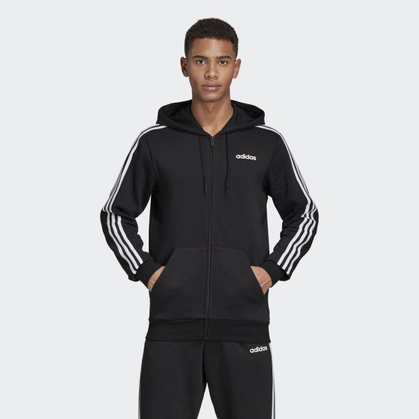Джемпер Adidas E 3S FZ FL DQ3101 р. L чорний