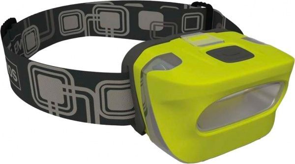 Фонарик на голову P3528-1 зеленый 