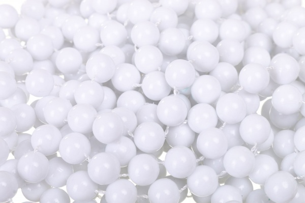 Бусы для елки 6 цветов 12 мм 8 м в ассортименте