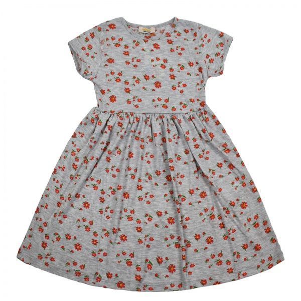 Сукня з квіточками 620011 р.98 сірий 