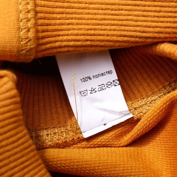 Свитшот Маленькие люди 11 для мальчиков р.110 горчичный 