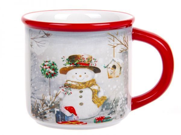 Чашка для чая Snowman NY 400 мл. 358-997 Lefard