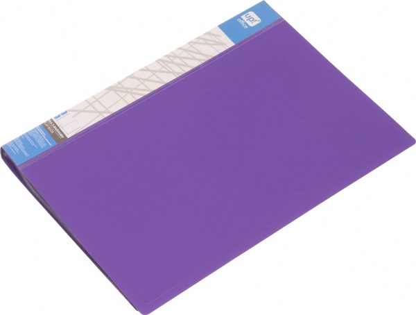 Папка А4 с 40 файлами фиолетовый UP! (Underprice)