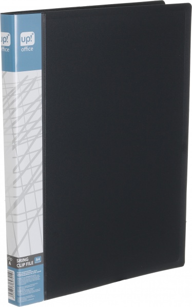 Швидкозшивач А4 з пружинним механізмом Clip A чорний UP! (Underprice)