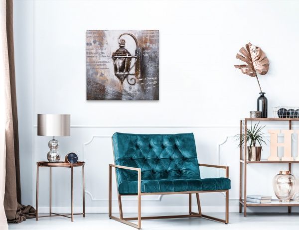 Картина Фонарик 80x80 см 