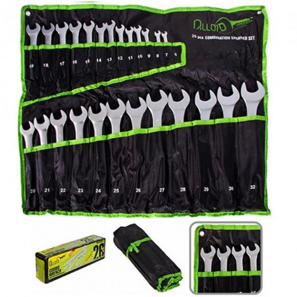 Набір ключів комбінованих Alloid 6-32 мм НК-2005-26М