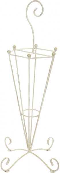 Підставка для парасоль Рейн 230х230х860 мм біла 