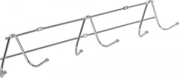 Вешалка гардеробная  6 крючков хром