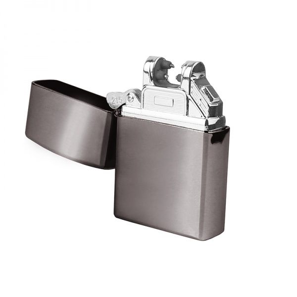 Запальничка Bergamo електрична USB 700F-1 графіт