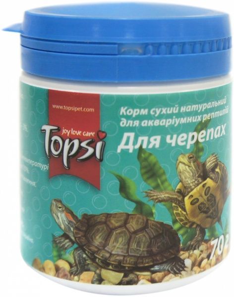 Корм Topsi Для черепах 70 г