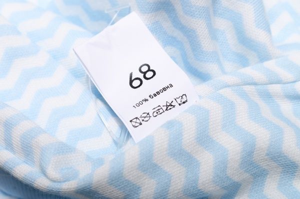 Комбінезон Bambinelli Зигзаг р.74 білий із блакитним 