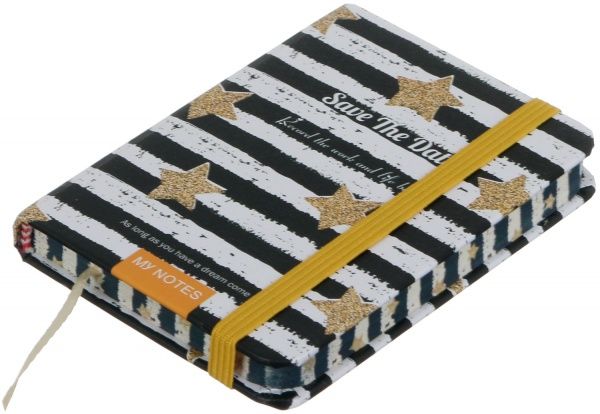 Книга для нотаток Save the date (design 2) А6 80 аркушів