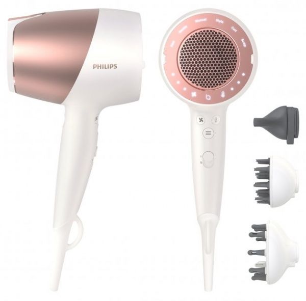 Фен Philips DryCare Prestige SenseIQ SenseIQ BHD827/00 