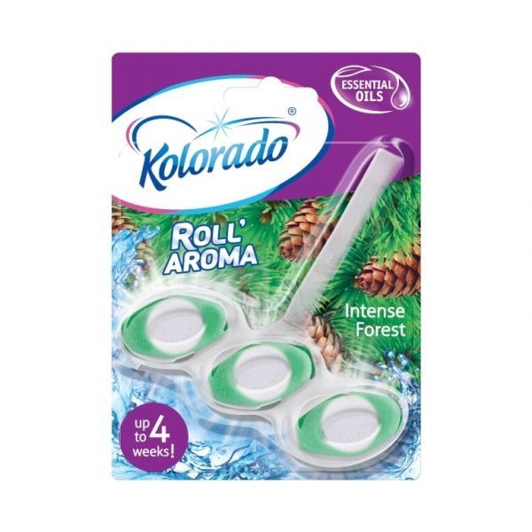 Туалетный блок Kolorado Roll Aroma Intense Forest 51 г 