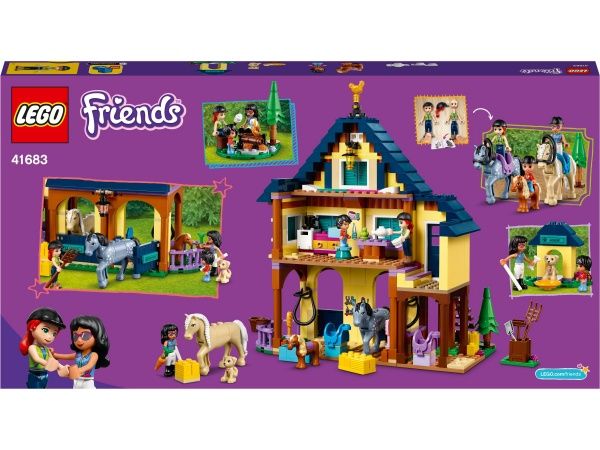 Конструктор LEGO Friends Лесной клуб верховой езды 41683