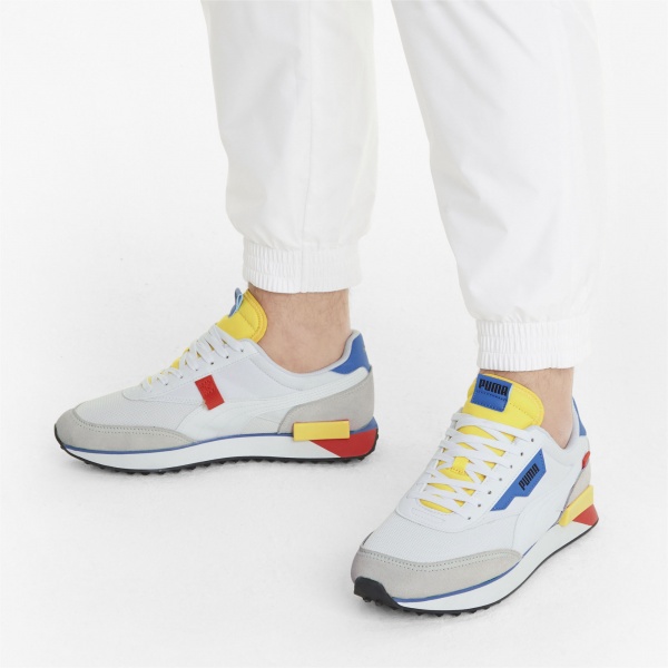 Кроссовки Puma Future Rider Neon Play 37338308 р.UK 6,5 белый