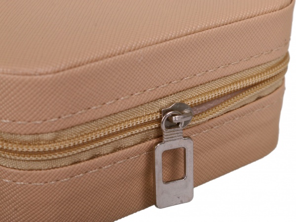 Шкатулка для украшений Royal tiny 10х10х5 см бежевая